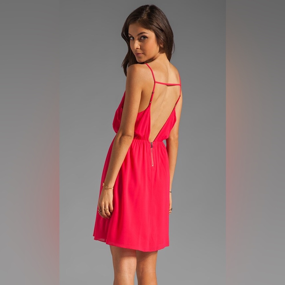 Alice + Olivia Pink Mini Dress
